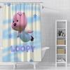 Shower Cute anime Loopys Curtain Waterproof Polyester Fabric Paint Colorful Bath Curtains Home Bathroom Decor Curtain With Hook