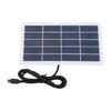 2W Solar Panel Water Proof Polycrystalline Silicon Solar Panel Charger with Type C Interface for Outdoor Garden Lights