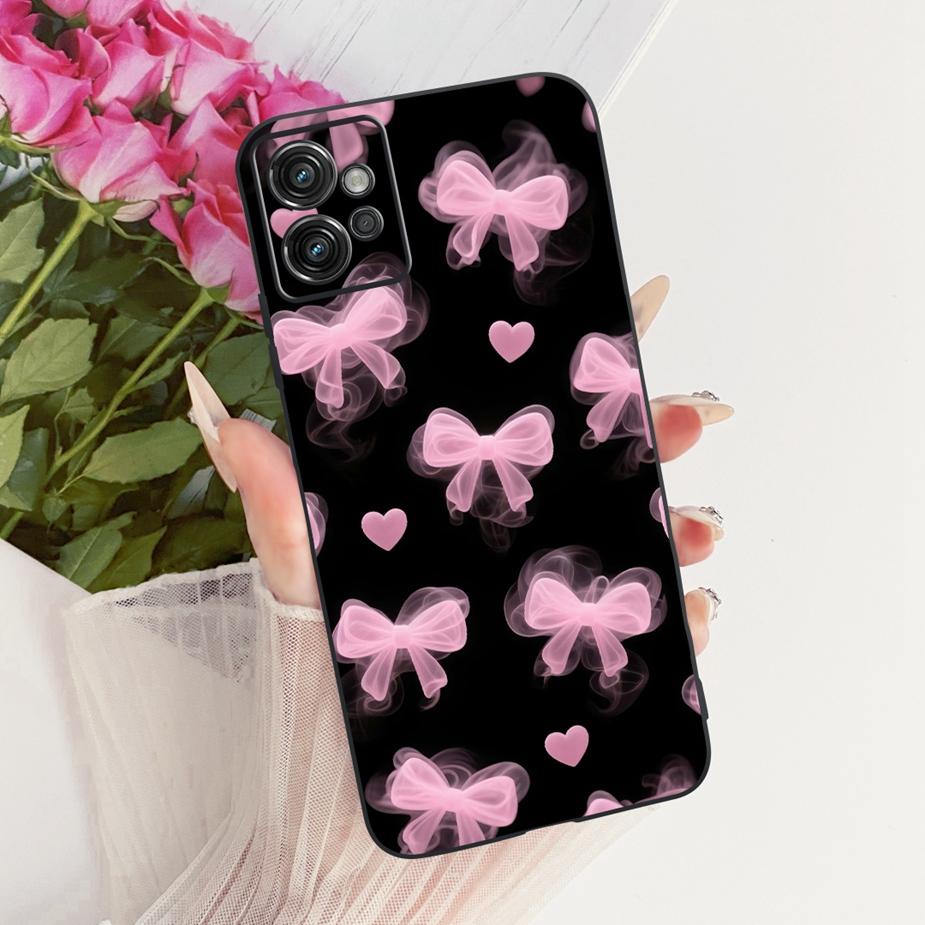 For Motorola Moto G32 Case XT2235-2 XT2235-3 New Flowers Butterfly Painted Cover Soft TPU Phone Case For Moto G32 MotoG32 Fundas