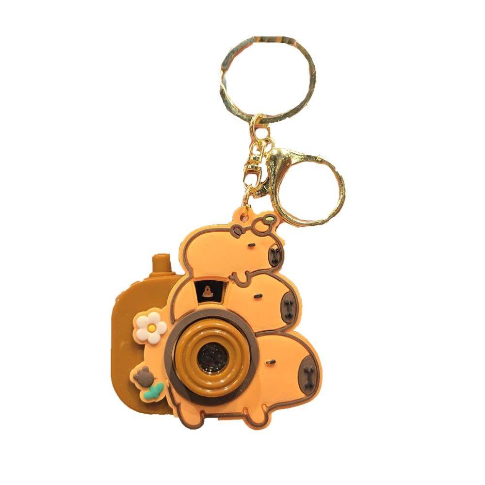 Car Keyring Kapybara Pendant Kawaii Car Keyring Creative Capybara Keychain  Couple