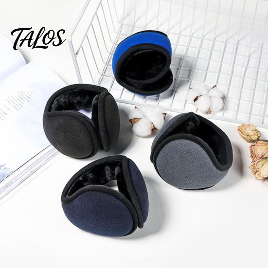 Adjustable Windproof Ear Covers Foldable Winter Muffs for Men Women, Fleece Warm Warmers, Autumn Daily Commuting Gear Portable Outdoor Cold
