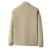 Men's Autumn Business Casual Stand Collar Jacket - Versatile Lightweight Jacket for Middle-aged and Elderly.