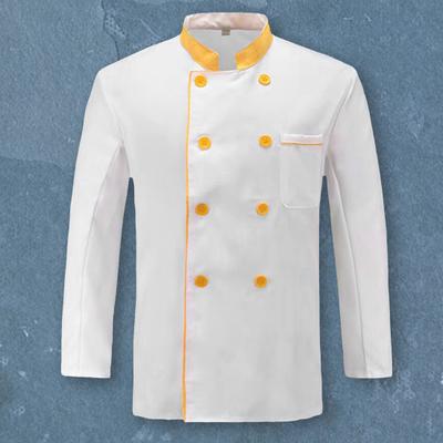 Fantastische Fronttasche Catering Chef Top Küche Uniform Custom für den Alltag
