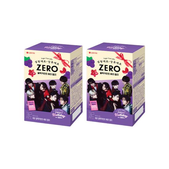 Lotte Wellfood ENHYPEN Collaboration Snack Set / 1 Random Seal (Crunch Bar, Zero Berry Jelly, Mon Cher Coconut & Milk Coffee) (10 Options)