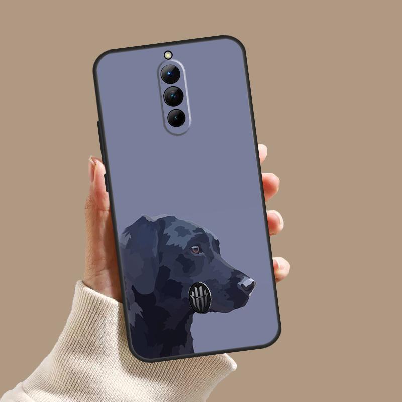 Black Labrador Dog Case For ZTE Nubia Red Magic 10 10S 9S 8S 8 9 11 Pro Plus 6 7 6S 7S Pro 5G 6R 10 Air Cover