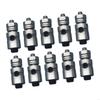   10pcs Metal Adjustable Pushrod Connectors Stopper For Remote Aircraft Helicopter Boats