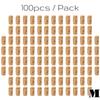 20/100pcs Natural Soft Wood Corks Wooden Wine Bottle Stopper for Wine Making Craft Leakproof Beer Sealing Cork Kitchen DIY Decor