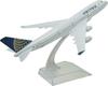 TANG DYNASTY 16cm United Airlines B747 Alloy Airplane Model Toy 1/400