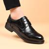 Golden Sapling High Quality Brogues Business Shoes Men Retro Korean Style Leather Oxfords Thick Soles Man Party Dress Shoe Male