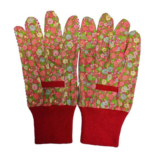 

Floral Gardening Gloves Puncture-Resistant Protective Gloves Floral Pattern Waterproof Anti-Slip Gloves Gift for Women Home Gardeners