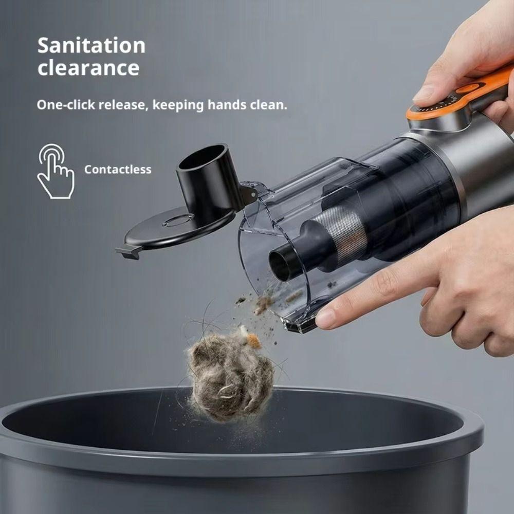 Cordless Car Vacuum Cleaner Powerful Suction Dust Buster Car Dust Collector Set Pet Hair Cleaning