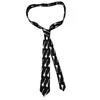 Zebra Leopard Print LOVE Poker 5cm Tie with Unisex Shirt - Versatile, Customizable 