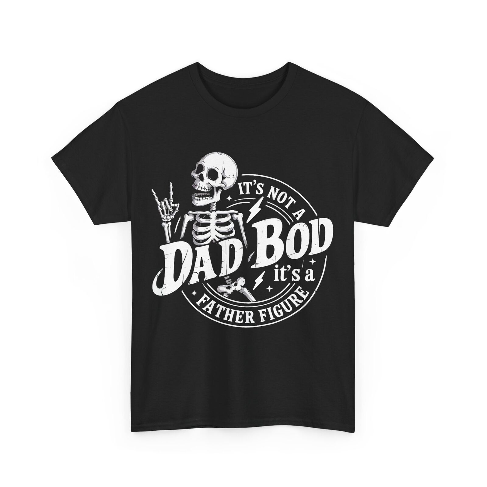 

It s Not A Dad Bod It s A Father Figure Retro Fathers Day T-Shirt Mens Womens Tees Top XL