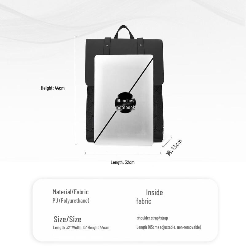 MARK FAIRWHALE Men's 16-inch Business & Travel Laptop Backpack