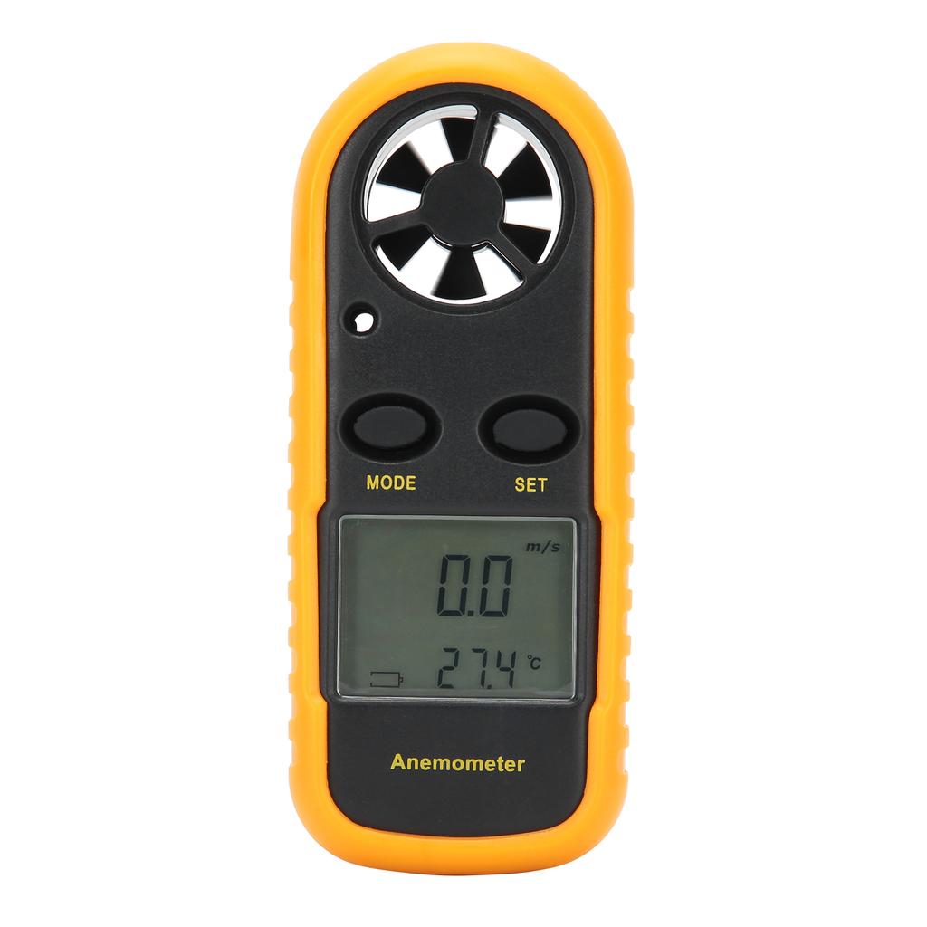 Wind Speed Meter Digital Anemometer Handheld Wind Temperature Measuring Instrument