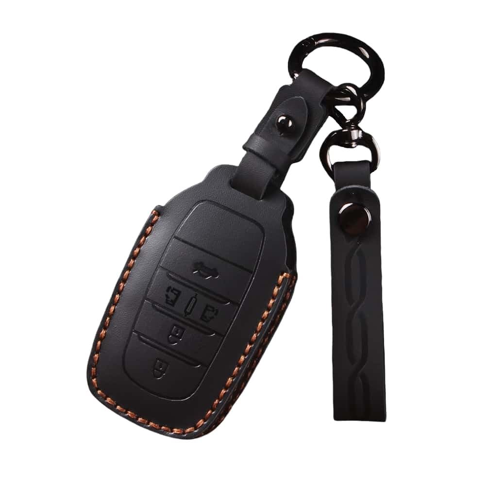 

Новый чехол для ключа Voxy 90 серии Noah 90 серии Sienta чехол для ключа Alphard Vellfire 40 серии NOAH VOXY 90 серии Смарт-ключ Натуральная кожа [ZANEKO] (черный) чёрный