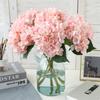 Simulation Hydrangea Artificial Flowers DIY Wedding Flower Home Decoration Photography Props Fake Flowers