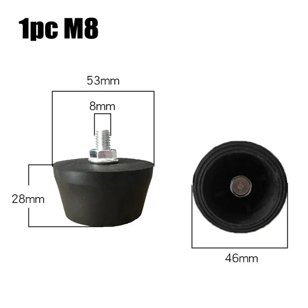 1pc Air Compressor Foot Pad M6/M8 Thread Foot Pad For Air Pumps Oil-free Machines Air Compressors Accessories Shockproof