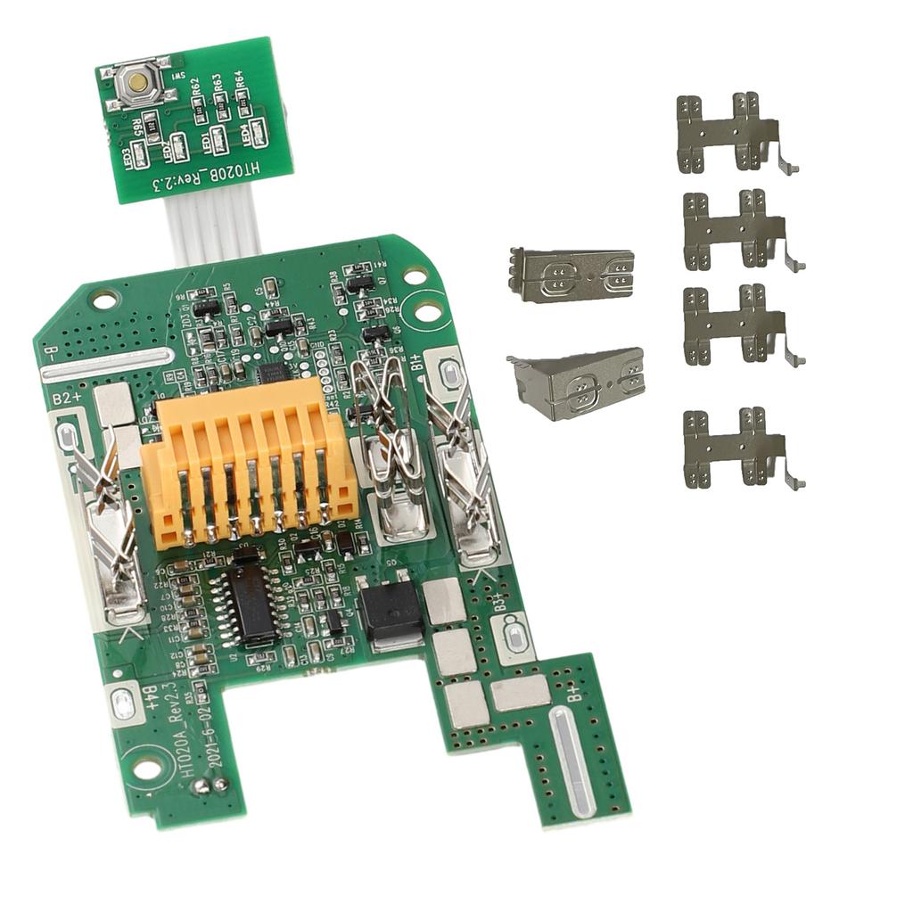 15A BL1830B Charging Protection Circuit Board For 18V 3Ah Battery With Nickel Sheet Power Tools Overcharge Protection Voltage
