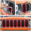 - Jeep Renegade Front Grill Grille Erts | Red | Easy Tallation | 1 Year Manufacturer Warranty Car Exterior Accessories