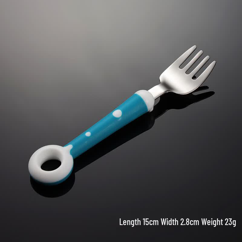 Qianxing Kids 316 Stainless Steel Fork & Spoon Set