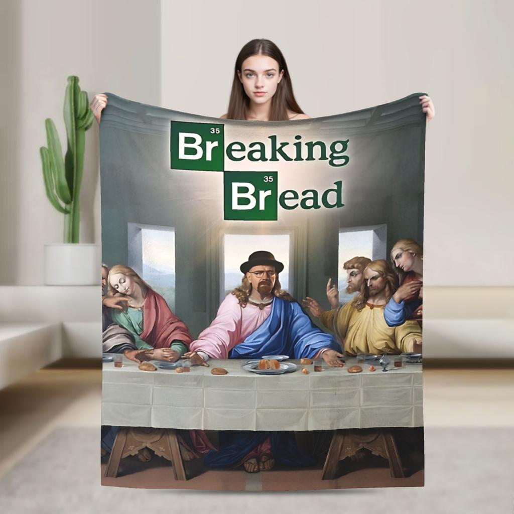 Heinsenberg Walter White Bb Blanket Warm Plush Throw Blanket For Couch Chair Sofa Bed Decorative Flannel Bedspread Bed Cover