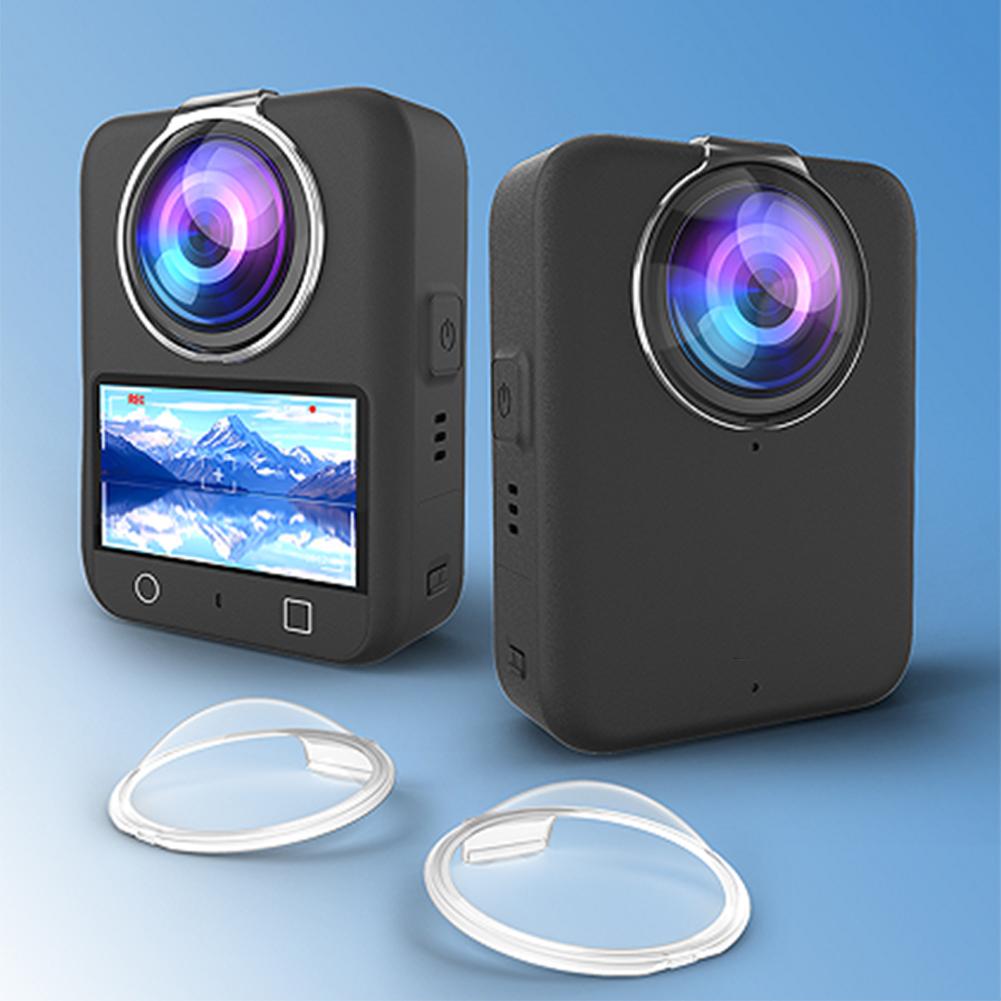 2pcs Lens Guards Cap For DJI OSMO 360 Lens Protector PC Protective Goggle Camera Protector Anti-scratch Camera Accessories