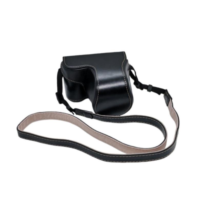 Scratch Resistant Camera Cover Protective Case Camera Storage Bag Leather Texture Suitable for A5000 A5100 Camera