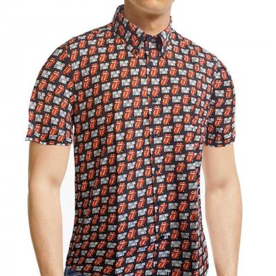 Unisex-Erwachsene Zungen-Allover-Print-Shirt