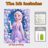 Disney Pearl Painting Queen Elsa DIY Pearl Art Painting Pearl Gem Painting Pictures Crafts Special Shape Home Wall Decoration