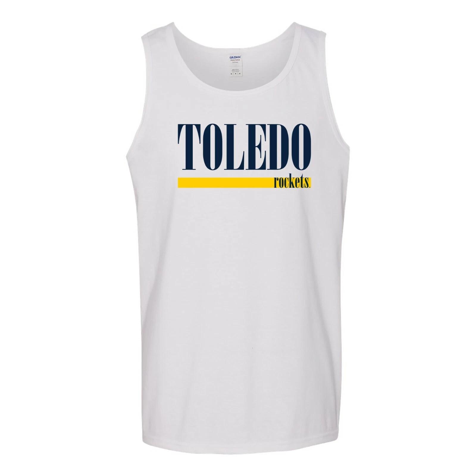 Toledo Rockets Boldline Tank Top - White XL