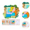 Block Puzzle for Kids with Color Recognition And Coordination Focus