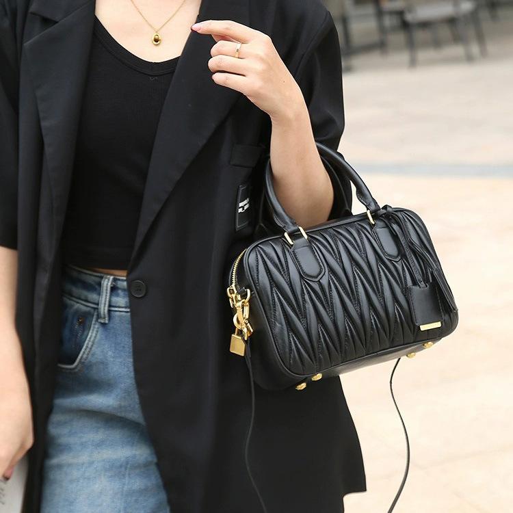 Bolso de Bolos, Un Bolso Cuadrado Pequeño Retro para Regalos de Cumpleaños de Niñas, Un Bolso de Hombro Versátil