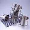 ZISIZ 304 Stainless Steel Water Cup with Handle