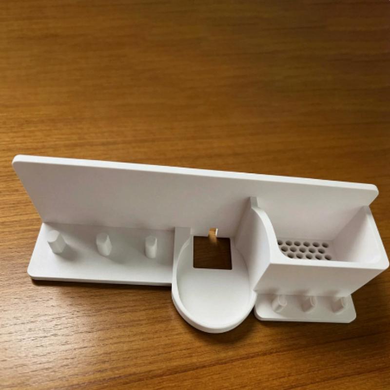 No Drill Adhesive Bathroom Organizer Suitable for Oral B Electric Toothbrush Holder Charger Storage