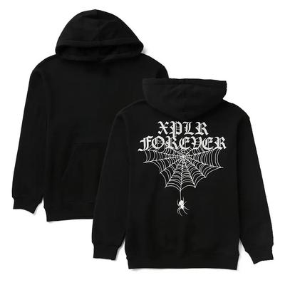 Höst XPLR Helvetesvecka Spindel Merchandise Huvtröjor Män Kvinnor Huvförsedda Streetwear Långärmade Kläder Sweatshirt Hoodie Topp