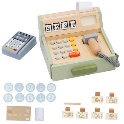 TOMMYFIELD Cash Register Toy, Pretend Play Shop, Kids' Cash Register Toy +6 [Parallel Import]