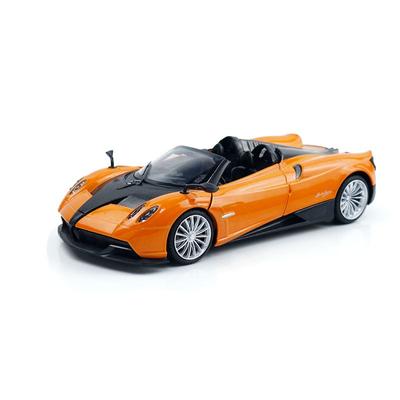 1/24 Pagani Huayra Alloy Sports Car Model Diecasts Metal Simulation Toy Vehicle Model Collection Sound and Light Childrens Gifts