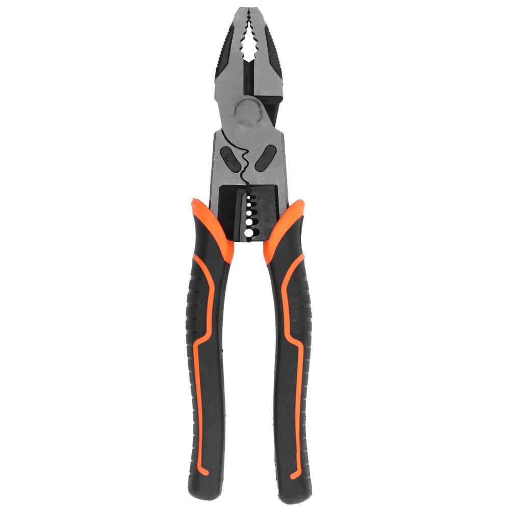 Heavy Duty Flat Nose Pincer Pliers High Leverage Combination Pliers Wire Pliers  Wire Stripping