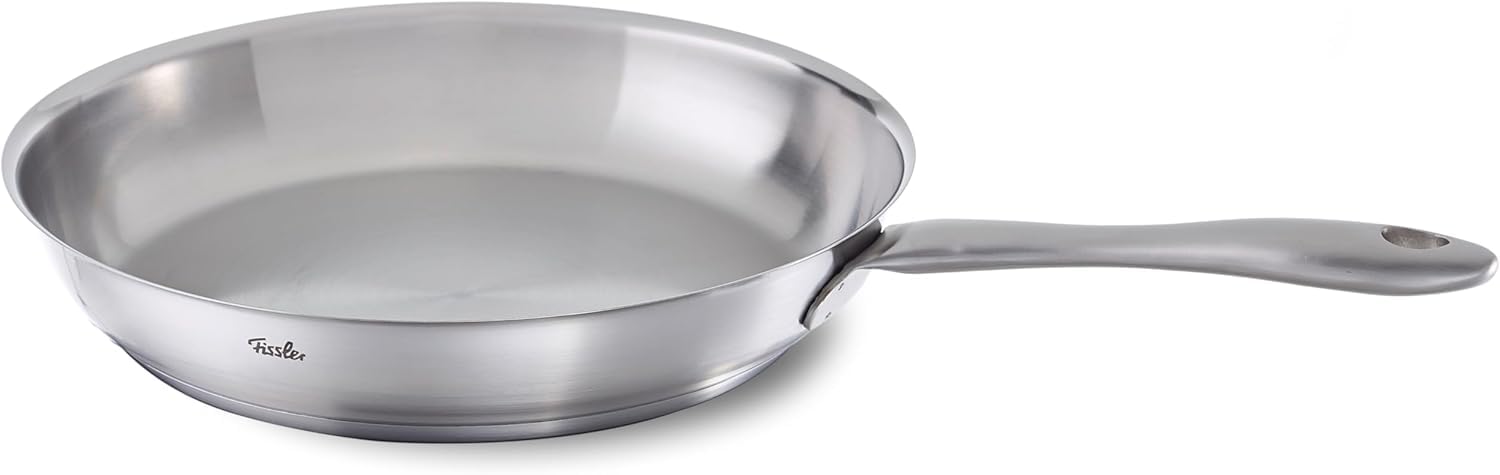 

Fissler Сковорода Катания 28 см, подходит для газа/индукции, можно использовать в духовке, полностью из нержавеющей стали, серебристая, 081-353-28-100 [Официальный японский продукт]