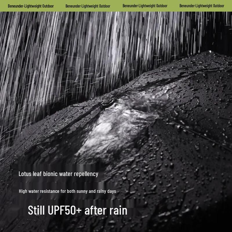 Beneunder 5-Fold UV Protection Sun & Rain Umbrella