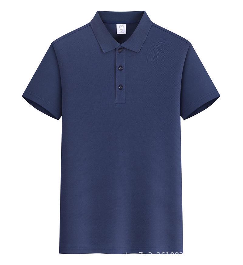 Men's Ice Silk Summer Polo Shirt, High Quality Custom Business Style