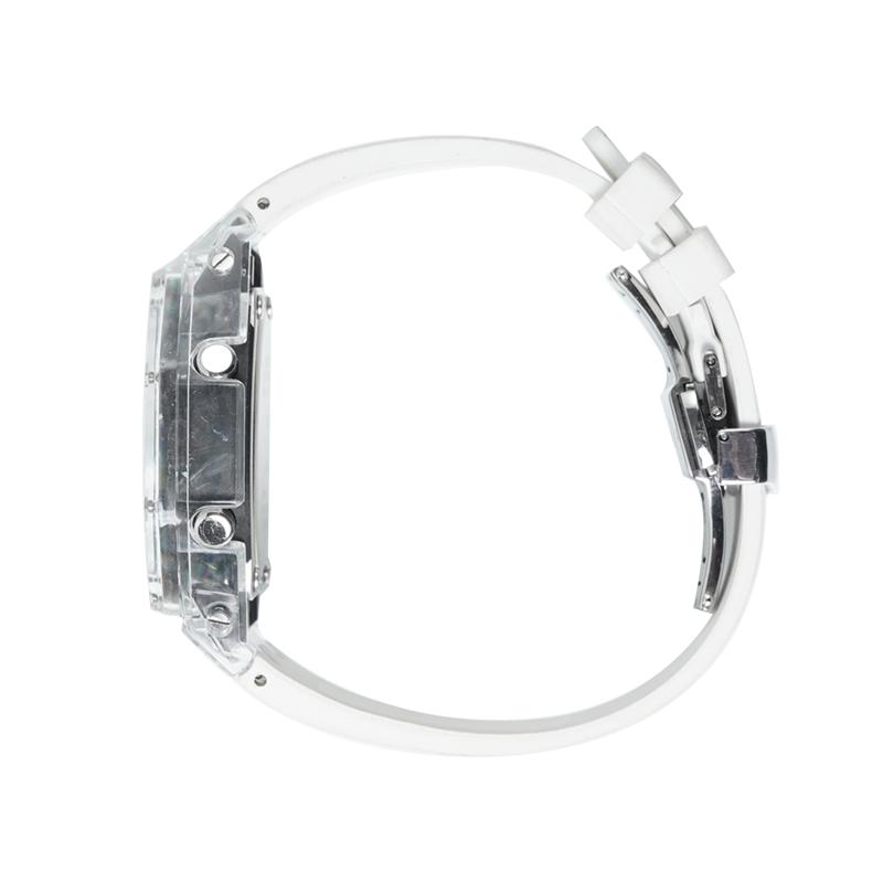 Casio Customized Watch Modified Series Ice Route 200 Meters Waterproof Luminous Quartz Same Style for Men and Women BingYuHangXian(BingChuanBai)