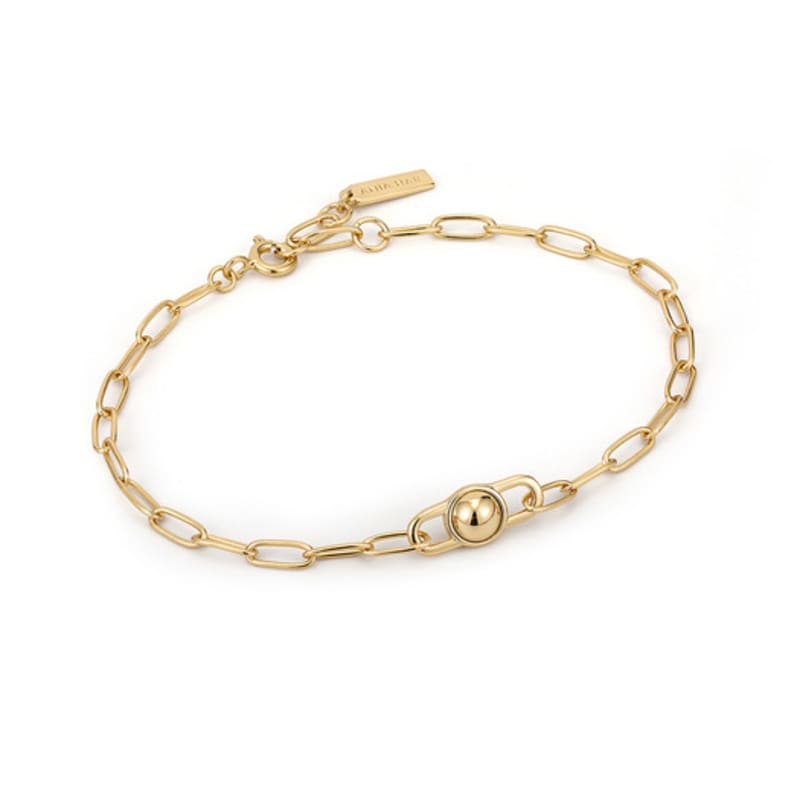 ANIA HAIE Link Chunky 925 Silver Chain Bracelet B045-02