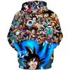 Dragon Ball Anime Hoodie Cartoon Hoodie Streetwear Hooded Sweatshirt Men Women Cosplay Sports