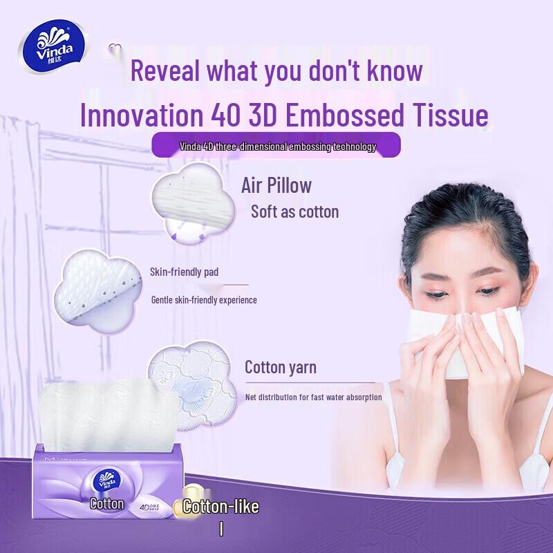 Omo Dish Soap 4KG & Vinda Tissue Bundle