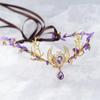Fantasy Elf Tiara Diadem Fairy Headpiece Photoshoot Elven Crown  Forest Wedding