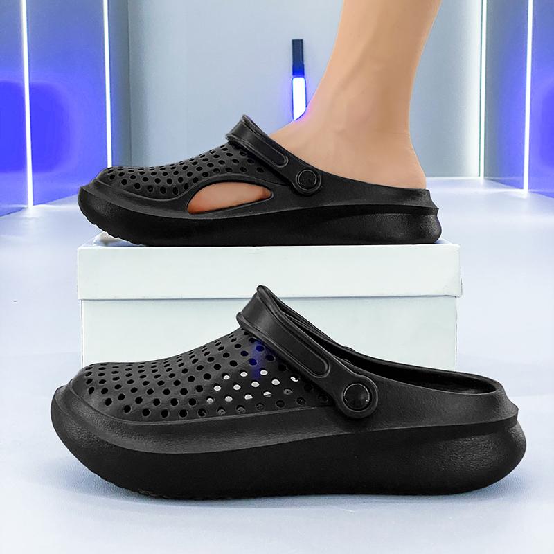 Fashion Men's New Summer Lightweight Comfortable Non-slip Sandals Outdoor Beach Sandals Family Bathroom Men's Shoes Walking Shoes