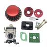 Sada vzduchového filtru karburátoru 15 mm pro 2taktní skútr ATV 43cc 47cc 49cc