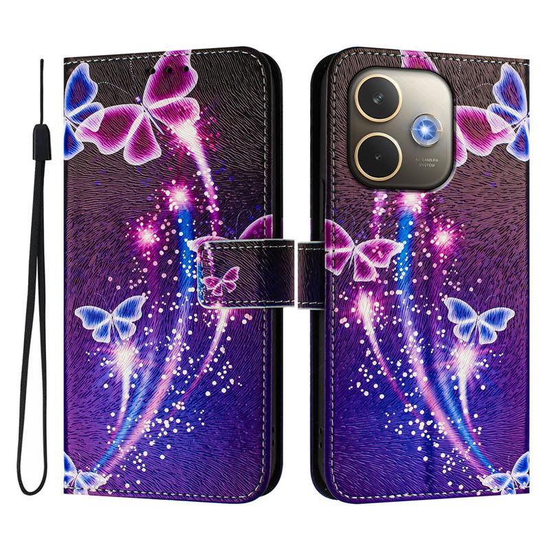 Luxus Flip Lederhülle Für OPPO A5 Pro 5G Flip Cover auf Für OPPO A5X A5Pro A5 4G A5i Pro Funda Brieftaschentaschen Blumenhüllen Schale